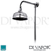 VADO Traditional Rigid Riser Kit 200mm Shower head Spare Parts