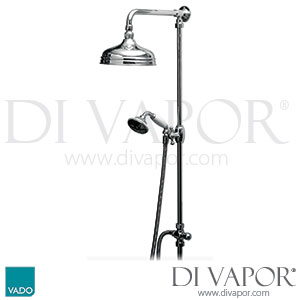 VADO WG-16204A-C/P Traditional Rigid Riser Kit with Diverter Spare Parts