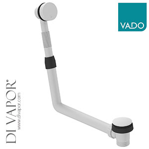 Vado WG-71389-MW Bath Waste & Overflow - Matt White