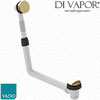 Vado WG-71389-SBR Bath Waste