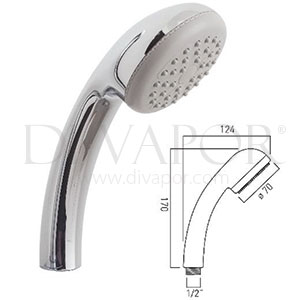 Vado WG-AKIT600/HANDSET-C/P Single Function Shower Handset