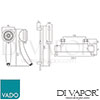 VADO WG-CELBOX149-12-CP Spare Parts Diagram