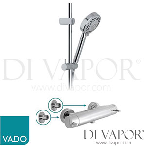 VADO WG-CELBOX149/B-3/4-C/P Celsius Wall Mount Exposed Shower Package Spare Parts