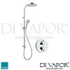 VADO Celsius Round Concealed Shower Valve Spare Parts