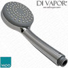 Vado WG-HANDSET/SF-RO-CP Single Function Round Shower Handset with Removable Cover Chrome
