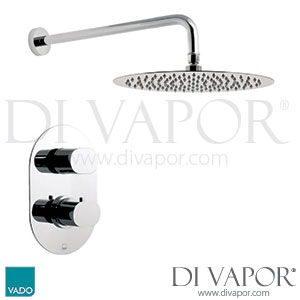 VADO WG-LIFBOX-C/P Life Oval Concealed Thermostatic Shower Valve Spare Parts