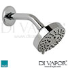 VADO Multi-Function Shower Head with Arm Spare Parts