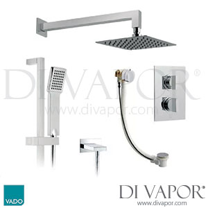 VADO WG-NOTBOX/3/A-C/P Notion Square Concealed 3 Outlet Thermostatic Shower Valve Spare Parts