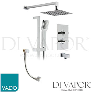 VADO WG-NOTBOX/3E-C/P Notion Concealed 3 Outlet 2 Handle Shower Valve Package Spare Parts