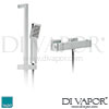 VADO Square Exposed Shower Spare Parts