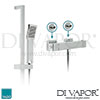 VADO Square Exposed Shower Valve half Spare Parts