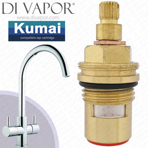 Wickes Kumai Hot Tap Cartridge Compatible Spare - WK-KM178