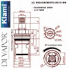 Wickes Kiami Tap Cartridge Diagram