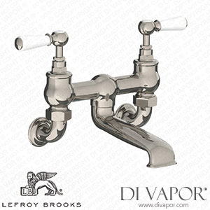 Lefroy Brooks Classic Wall Mounted Bath Bridge Filler With White Levers (Wl 1151) Spare Parts