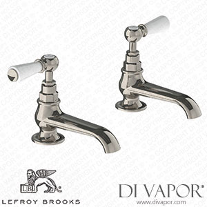 Lefroy Brooks Classic Long Nose Basin Pillar Taps With White Levers (Wl 8030) Spare Parts