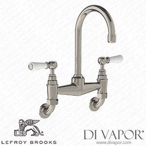 Lefroy Brooks Classic Wall Mounted Basin Bridge Mixer With White Levers (Wl 9008) Spare Parts
