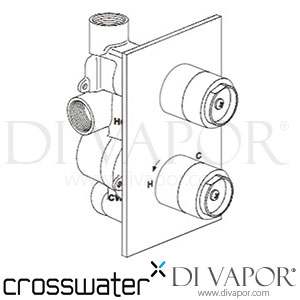 Crosswater WL1000RC Thermostatic Shower Valve Spare Parts