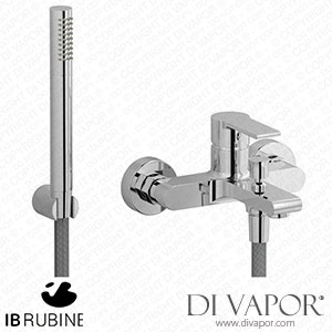 IB Rubinetti WN250CC Why Not? Wall Mounted Bath Filler Complete with Shower Kit Spare Parts