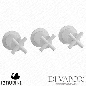IB Rubinetti WO410BO Wow Three Holes Wall Mounted Shower with Two Ways Diverter Spare Parts