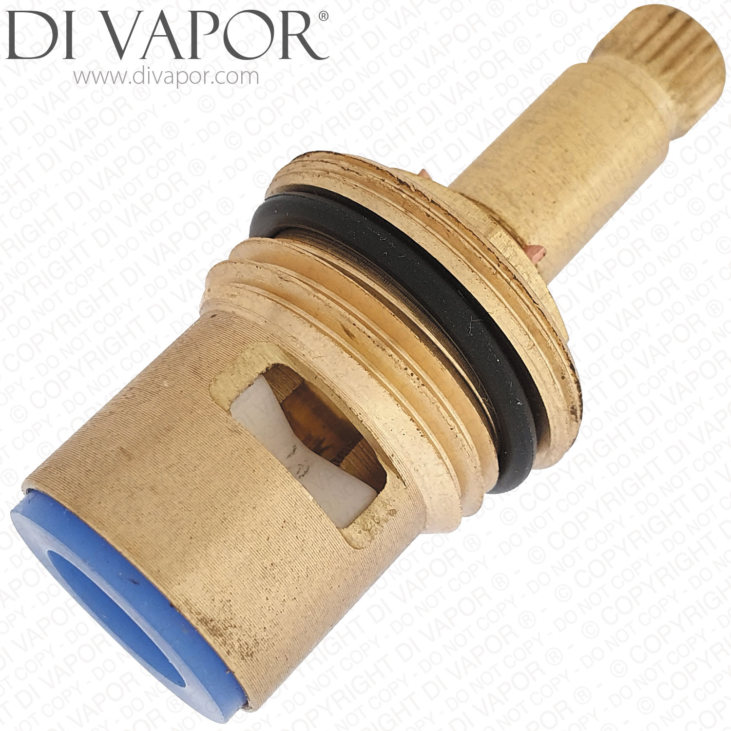 22 Spline, 1/2 Inch, 51mm Tap Cartridge, AntiClockwise Open Threaded