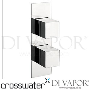 Crosswater WS1500RC-VS Water Square Thermostatic Shower Valve with 2 Way Diverter Spare Parts