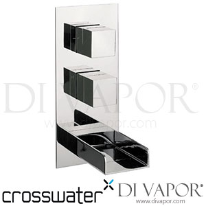 Crosswater WS1600RC Water Square Thermostatic Shower Valve with Bath Spout and Diverter Spare Parts
