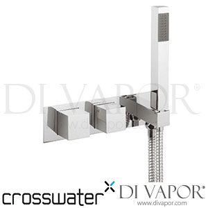 Crosswater WS1701RC Water Square Thermostatic Shower Valve with 2 Way Diverter & Handset Spare Parts