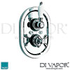 VADO Westbury 1 Outlet 2 Handle Concealed Shower Spare Parts