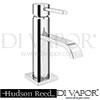 Hudson Reed Ultra Series W Mini Basin Mixer Push Button Waste Tap Spare Parts