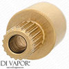 12mm Cartridge Spline Spindle Extender Adapter - 24 Spline (9.6mm) to 20 Spline (7.6mm)
