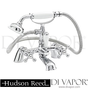 Ultra Viscount Range Bath/Shower Mixer with Rigid Riser Kit (Chrome Plated) - X383 / AK305 Spare Parts