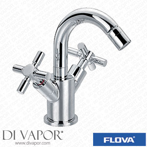 Flova XLBID Xl Mono Bidet Mixer with Clicker Waste Set Spare Parts