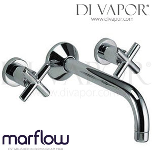 Marflow XNC440 Exena Three Hole Wall Mounted Basin Mixer Low Pressure Spare Parts