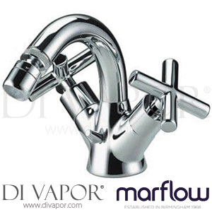 Marflow XNC510 Exena Bidet Mixer with Pop-Up Waste Low Pressure Spare Parts