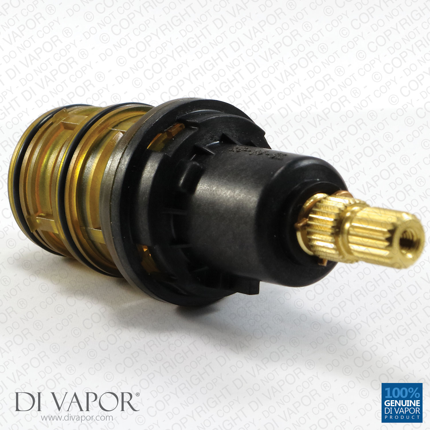 R14 Plastic Thermostatic Cartridge (Black / Yellow / Orange)