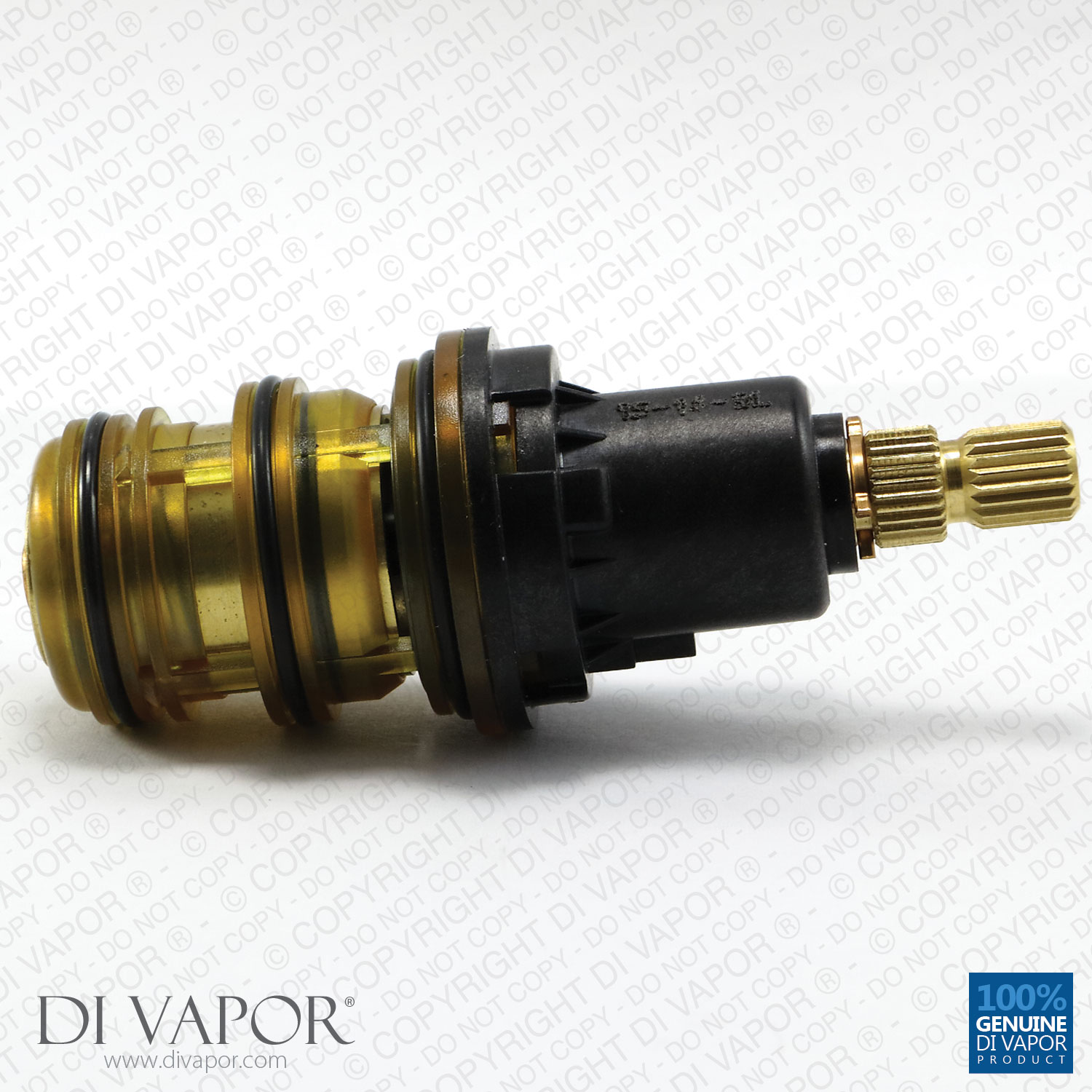 R14 Plastic Thermostatic Cartridge (Black / Yellow / Orange)