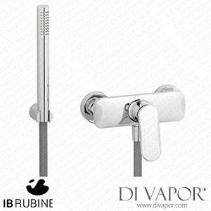 IB Rubinetti YP350CC YESPLEASE! Wall Mounted Shower Mixer with Shower Kit Spare Parts