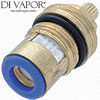 45mm Flow Cartridge - 20 Spline - 1/2 Inch - Quarter Turn - Anti-Clockwise Turn On