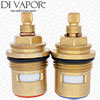 Bristan Z52020100007 3/4 CD Valve Cartridges 1/4 Turn - Pair