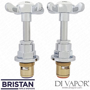 Z78VHR2 Pair of Bristan Tap Cartridges Handles for 1901 Trinity Basin Taps