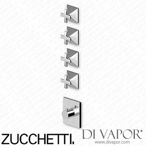 Zucchetti ZB1097.1900 - R99793.1900 Bellagio Shower Spare Parts