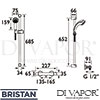 Bristan ZI-SHXSMCTFF-C Spare Parts Diagram