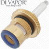 82mm BSP Flow Cartridge Chrome Spindle
