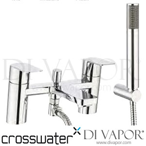 Crosswater ZN06_422DC Zero 6 Bath Shower Mixer with Kit Spare Parts