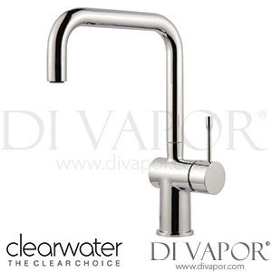 Clearwater ZO3CP Zodiac D Single Lever Chrome Twist & Spray Monobloc Kitchen Mixer Tap Spare Parts