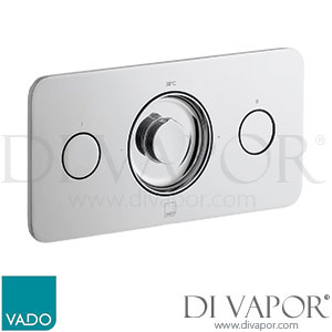 Vado ZON-128/2-H-CP Zone 2 Button 2 Outlet Horizontal Concealed Thermostatic Valve Spare Parts
