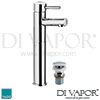 VADO Zoo Mono Basin Mixer Single Lever Clic-clac Waste Spare Parts
