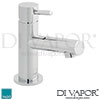 VADO Zoo Mini Mono Basin Mixer Single Lever without Universal Waste Spare Parts