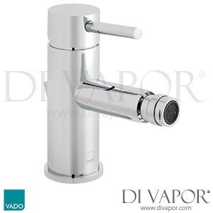 VADO ZOO-110-C/P Zoo Mono Single Lever Bidet Mixer Single Lever