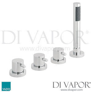 VADO Zoo-135/NS-3/4-C/P Zoo 4 Hole Bath Shower Mixer Spare Parts
